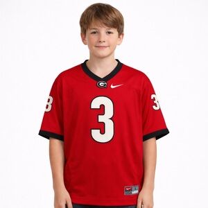 Nike Todd Gurly #3 UGA Georgia Bulldogs Jersey Youth Sz L